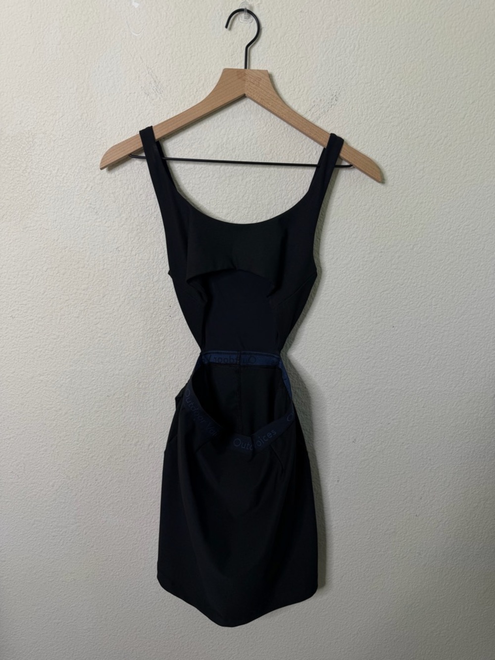 Outdoor Voice Court Cutout Tennis Dress Black Womens Size XS - Picture 7 of 8